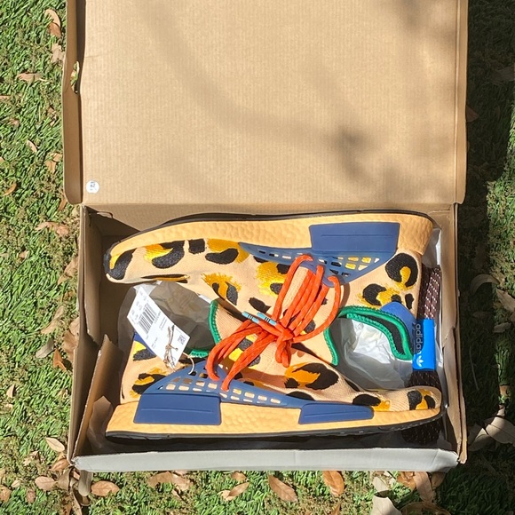 PHARRELL X NMD HUMAN RACE 'ANIMAL PRINT - PULSE AMBER' - Picture 6 of 8